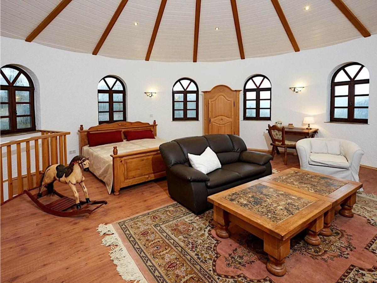 Cosy Holiday Home In Strotzb Sch With Sauna Strotzbusch Экстерьер фото